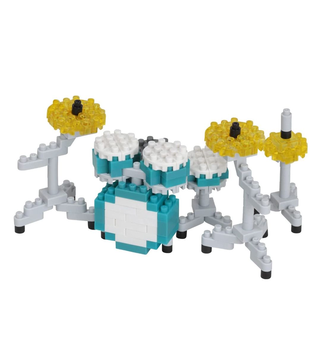 Nanoblock NBC 348 Green Battery Building Blocks - Creative STEM Toy for Kids & Adults - Perfect for Home Decor, Office Desk Display, and Educational Playtime