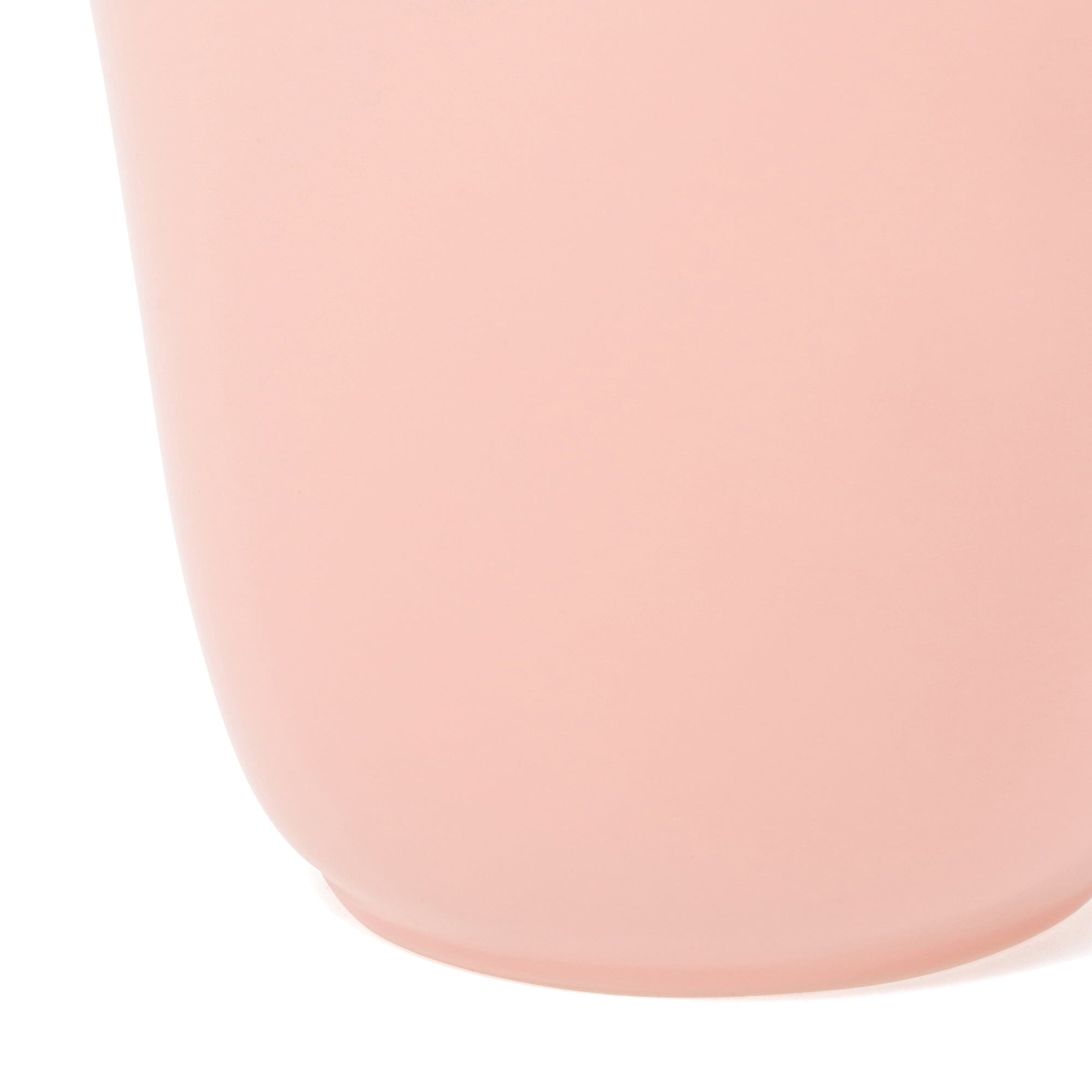 Elegant Floral Vase with Frill Design - Light Pink Home Decor for Living Room, Wedding Centerpiece & Gift Idea