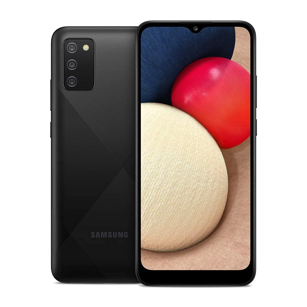 Samsung Galaxy A02s Unlocked Smartphone 32GB - Black (Renewed) | 6.5