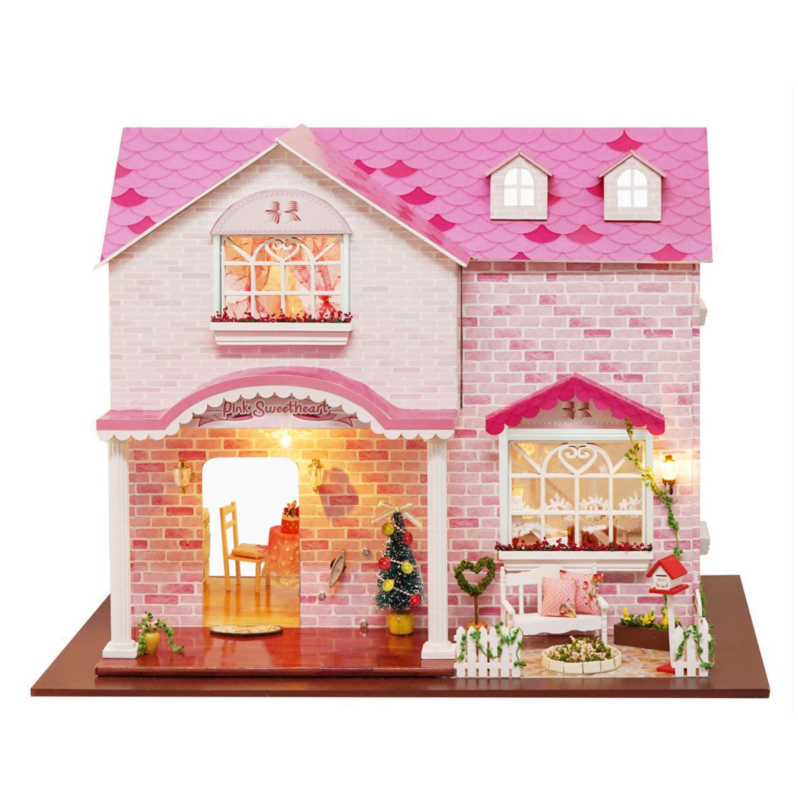 **Miniature Dollhouse Furniture Set - Vivid & Exquisite Handcrafted Toy House for Kids, Girls - DIY Assembly Model for Creative Play - Perfect Gift for Children's Birthday & Christmas**    *(Ideal for Pretend Play, Room Decor, and Collectible Display)*