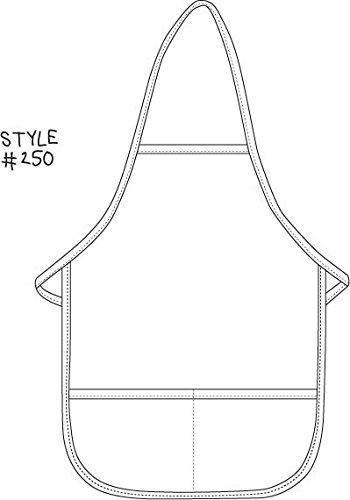 DayStar Apparel Style 250 Kids Chef Apron with Two Pockets - Perfect for Cooking, Baking & Pretend Play in Kitchen