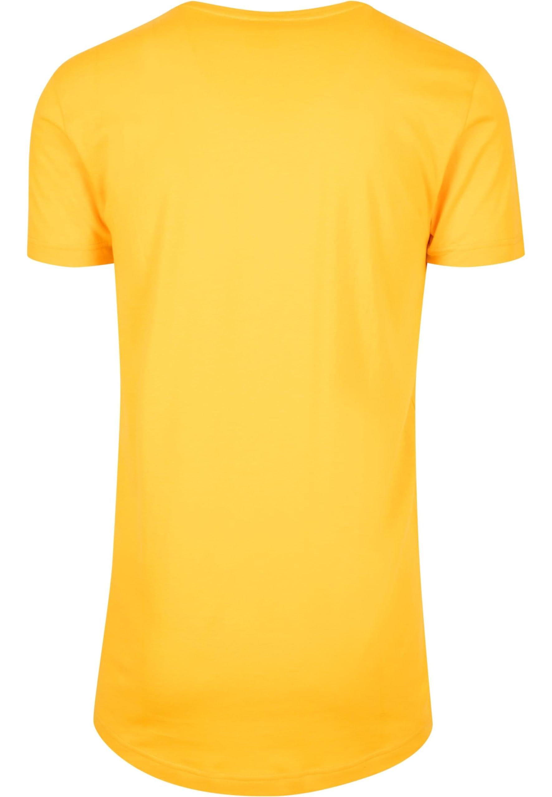 Trendy Shaped Long Tee in Chrome Yellow - Size M | Stylish Casual Wear for Everyday Outfits & Street Fashion