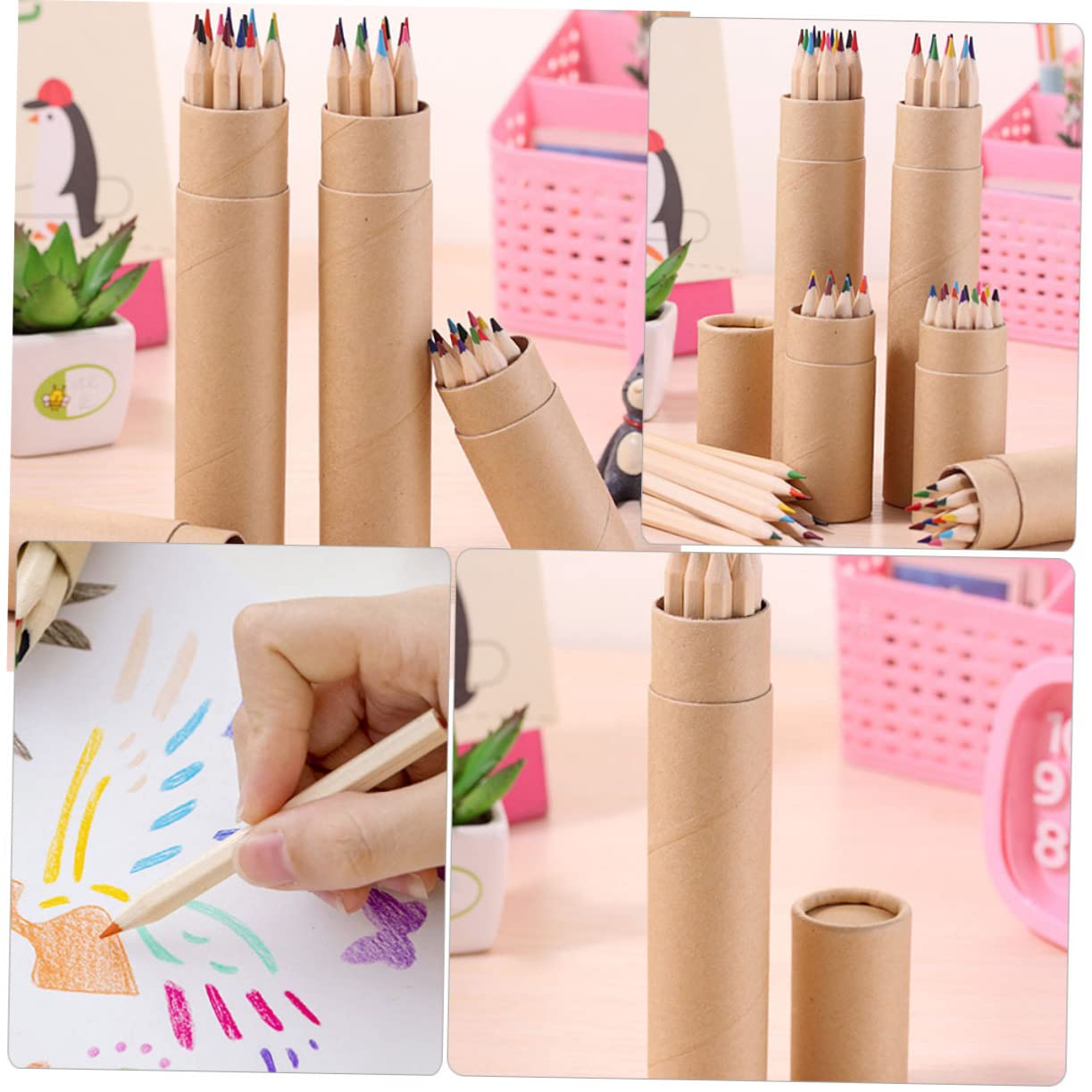 OHPHCALL 72-Piece Colored Pencils Set - Professional Artist Drawing Pencils with Vibrant Colors, Premium Wooden Case - Perfect for Sketching, Coloring Books, Adult Art Therapy & School Projects