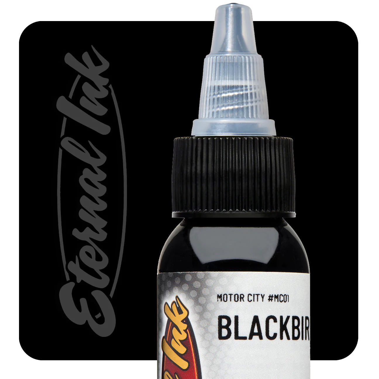 **Eternal Motor City Blackbird Ink 2oz - Premium Tattoo Ink for Artists - Clearance Sale - Perfect for Tattoo Studios & Professional Use**