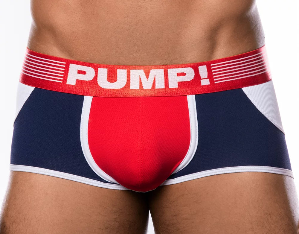 PUMP! Academy Access Mesh Jockstrap Boxer Briefs - Breathable & Supportive Underwear for Gym, Running, Sports & Workout