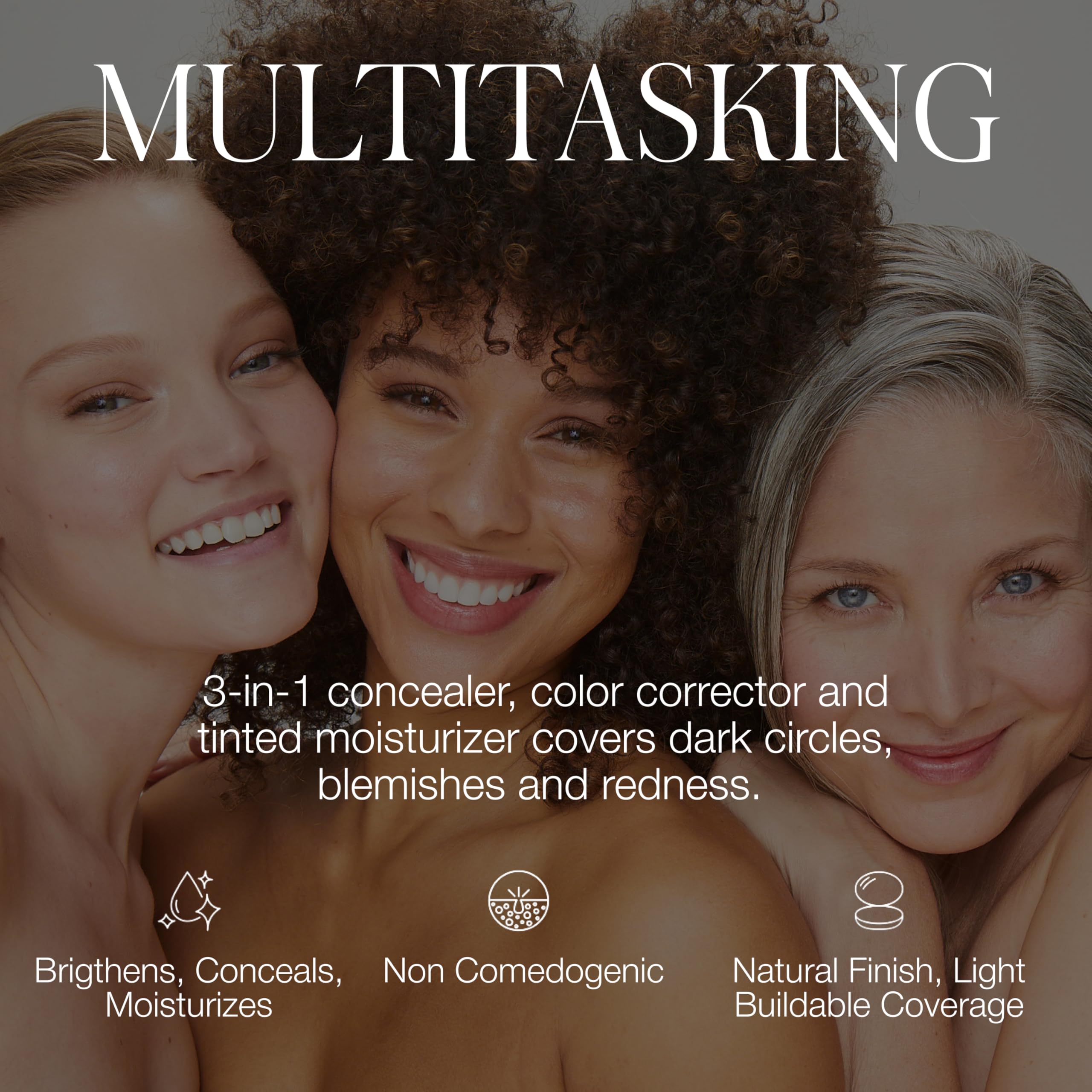 RMS Beauty UnCoverup Concealer - Full Coverage Hydrating Cream Concealer for Dark Circles & Mature Skin | Under Eye Brightening Makeup for Daily Wear & Special Occasions
