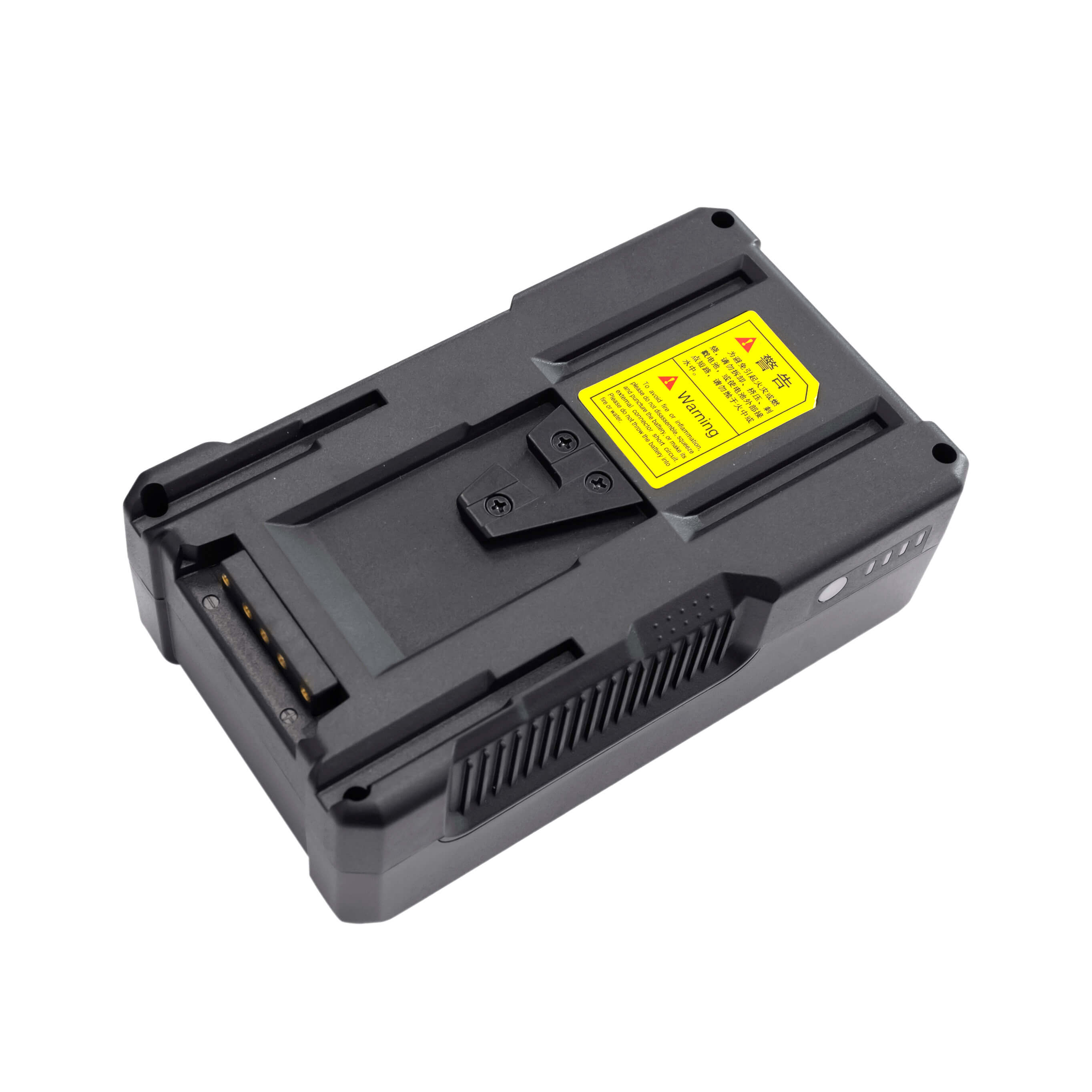 BP130 High Capacity Rechargeable LED V-Lock Lithium Ion Battery for Cameras, Lights & Video Equipment - Perfect for Film Production, Photography & Live Streaming