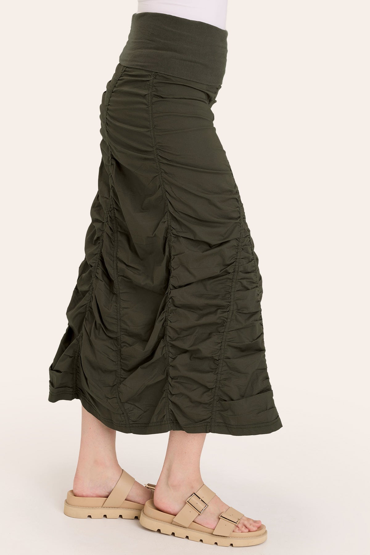 Stylish Gored Peasant Skirt for Women - Flowy Boho Maxi Skirt with Elastic Waist | Perfect for Summer, Festivals & Beach Vacations