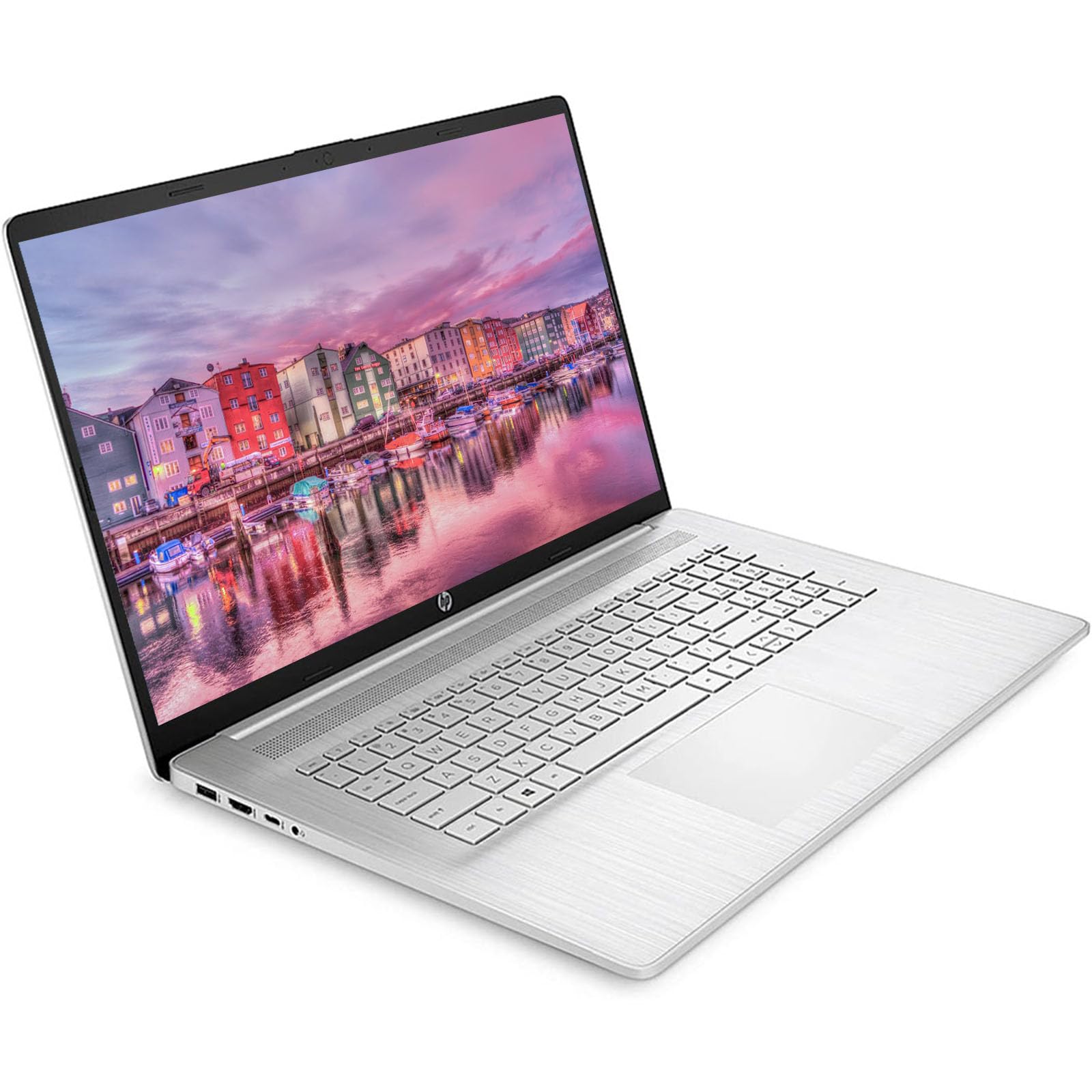 HP 17-inch Touchscreen Laptop 2023 - Windows 11, AMD Ryzen 5 7530U (Faster Than i7-1165G7), 32GB RAM, 1TB PCIe SSD, Wi-Fi 6, USB-C, Backlit Numeric Keyboard, HD Webcam - Perfect for Home Office, Online Classes & Business Travel