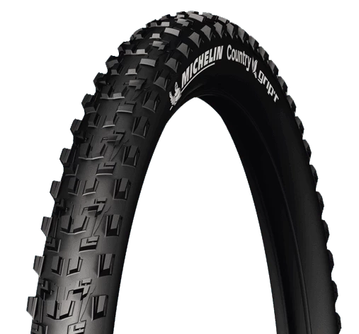 Country Grip'R Bike Tire - 26x2.10 Wire Clincher, 30TPI, Black - Perfect for Mountain Biking, Commuting & Off-Road Adventures