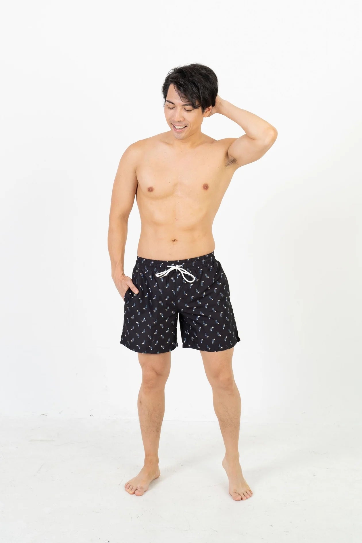 Hornbill Southport Men's Quick-Dry Swim Trunks - UPF 50+ Sun Protection, Comfortable Beach Shorts for Swimming, Surfing & Vacation - Perfect for Pool, Beach & Water Sports