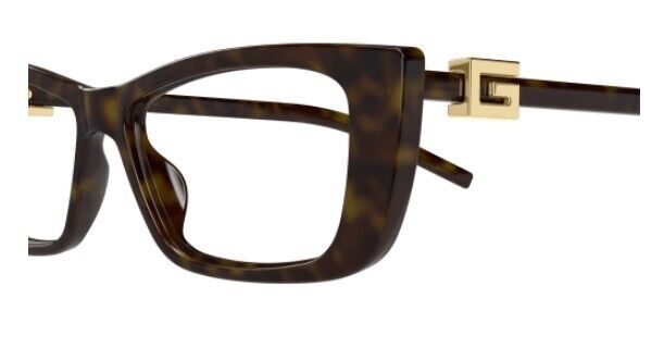 Gucci GG1682O 003 Havana Cat Eye Women's Eyeglasses - Stylish Designer Glasses for Women, Fashionable Cat Eye Frames for Everyday Wear & Office Use