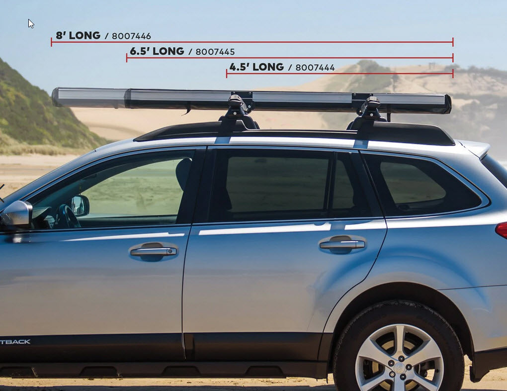 Yakima SlimShady Auto Awnings - Portable Car Sun Shade for SUVs, Trucks & Vans | UV Protection & Easy Setup | Perfect for Camping, Road Trips & Outdoor Adventures
