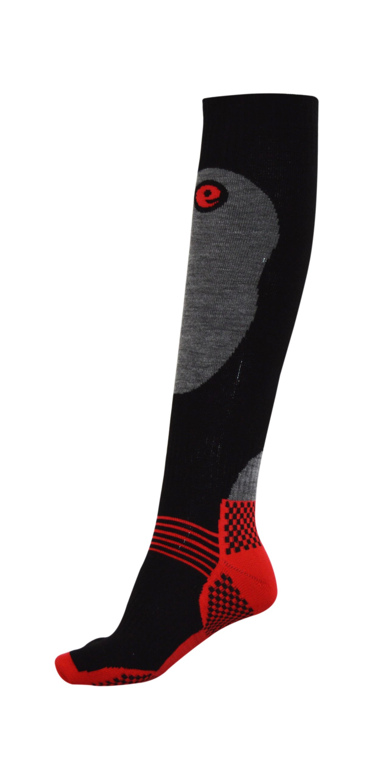 High-Performance Ski Socks for Men - Shin Protection Thermal Winter Socks (2 Pairs, US 5-8) - Perfect for Skiing, Snowboarding & Cold Weather Outdoor Activities