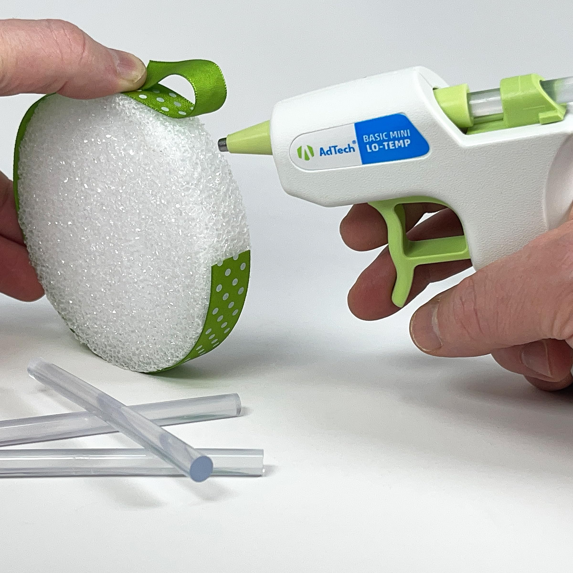 Low Temperature Mini Glue Gun Kit with 10 Glue Sticks - Perfect for DIY Crafts, Home Repairs, and Small Projects