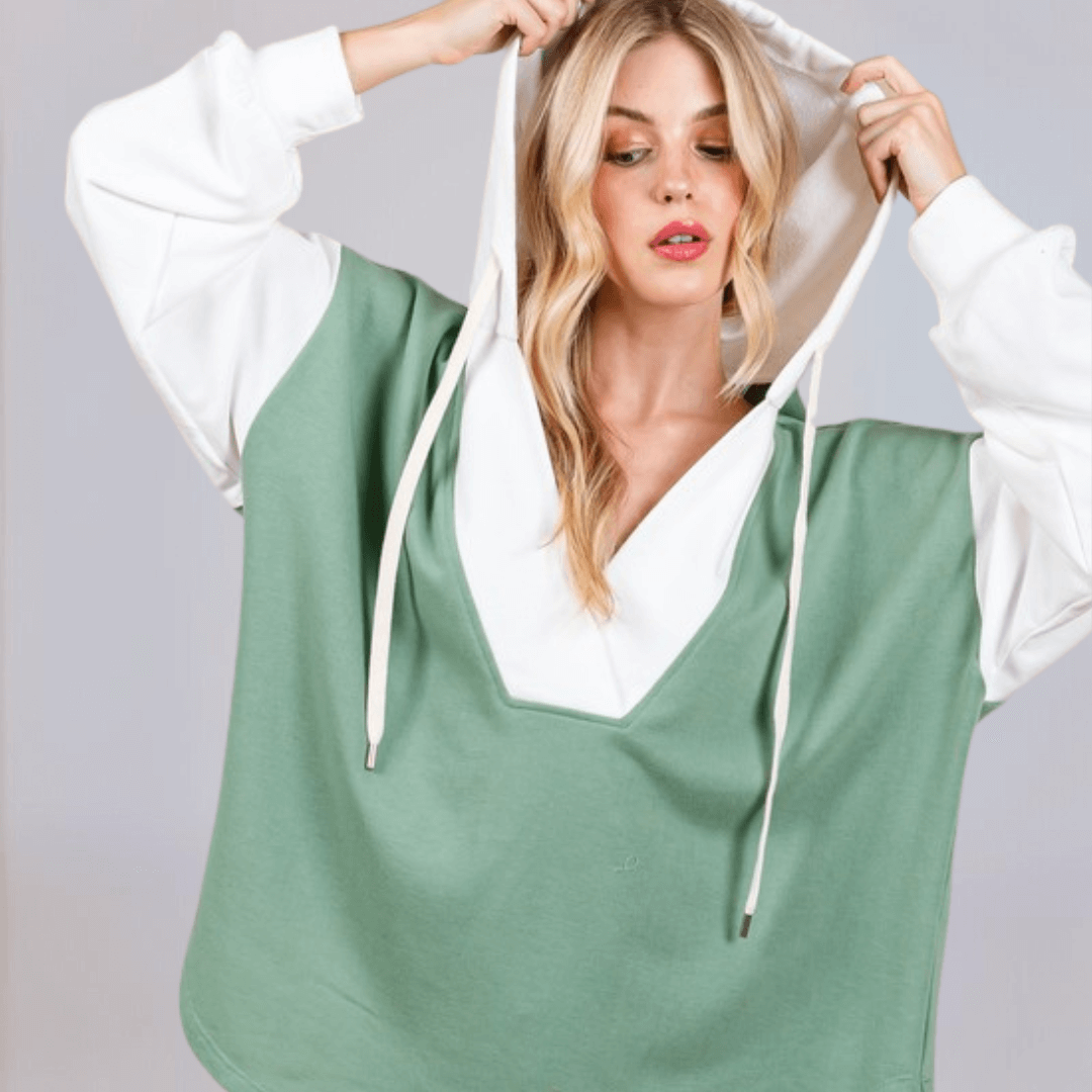 Stylish Color Block Hoodie for Men & Women | Made in USA | Perfect for Casual Wear, Gym & Outdoor Activities