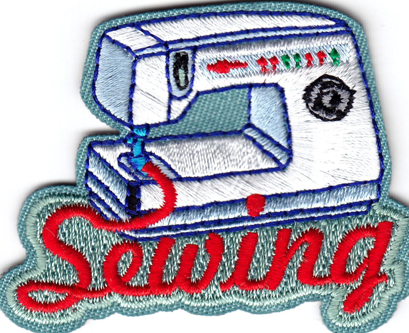 DIY Iron On Embroidered Sewing Patch for Crafts, Hobbies & Costume Design - Perfect for Denim Jackets, Backpacks & DIY Fashion Projects