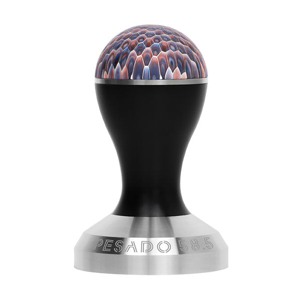 58.5mm Heavy Duty Metal Coffee Tamper - Professional Espresso Press for Baristas & Home Brewing - Perfect for Espresso Machines & Coffee Shops
