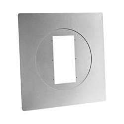 Pelco E2100 Mounting Plate - Heavy Duty Metal Bracket for Security Cameras & Surveillance Systems - Perfect for Indoor/Outdoor CCTV Installation & Equipment Mounting