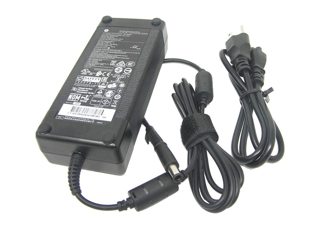 HP 150W AC Adapter 901981-002 - Slim & Lightweight Laptop Charger Compatible with HP Pavilion Series & MagSafe | Perfect for Home, Office & Travel Use