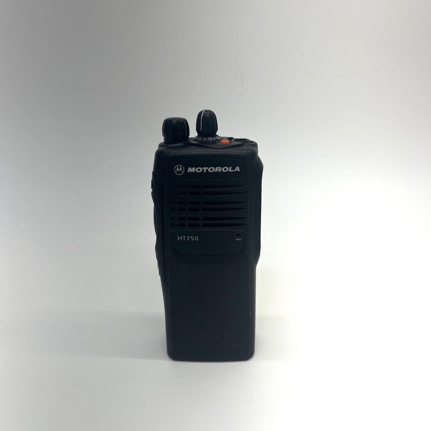Motorola HT750 UHF R2 16-Channel Two-Way Portable Radio - Long Range Communication for Construction, Security & Outdoor Adventures