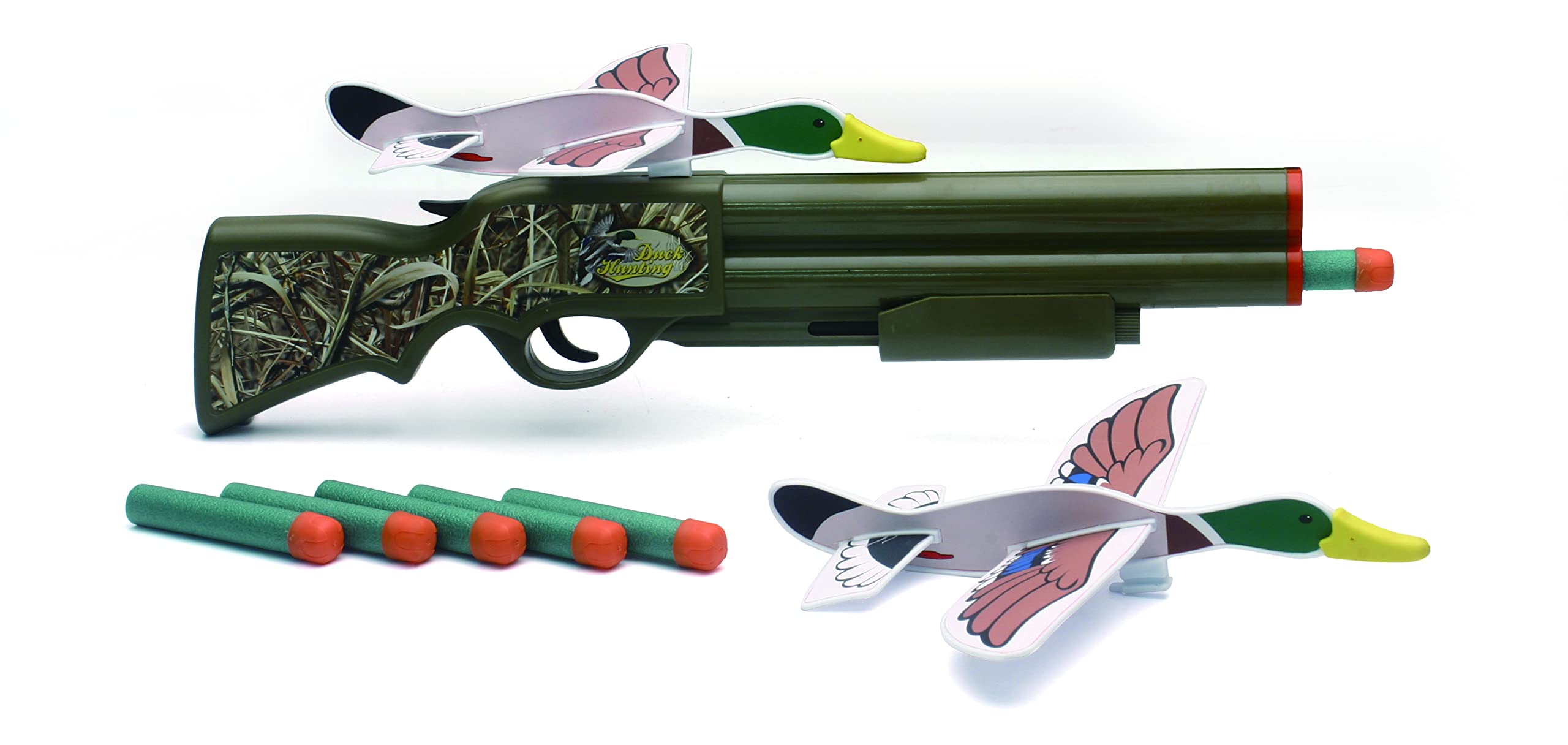 NewRay Wild Life Hunter Toy Rifle with Built-in Duck Launcher - Outdoor Adventure & Target Shooting Game for Kids & Collectors