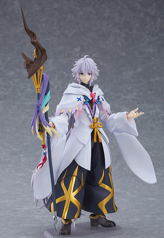 Fate/Grand Order Figma #479 Merlin Action Figure - Collectible Anime Toy for Display & Cosplay