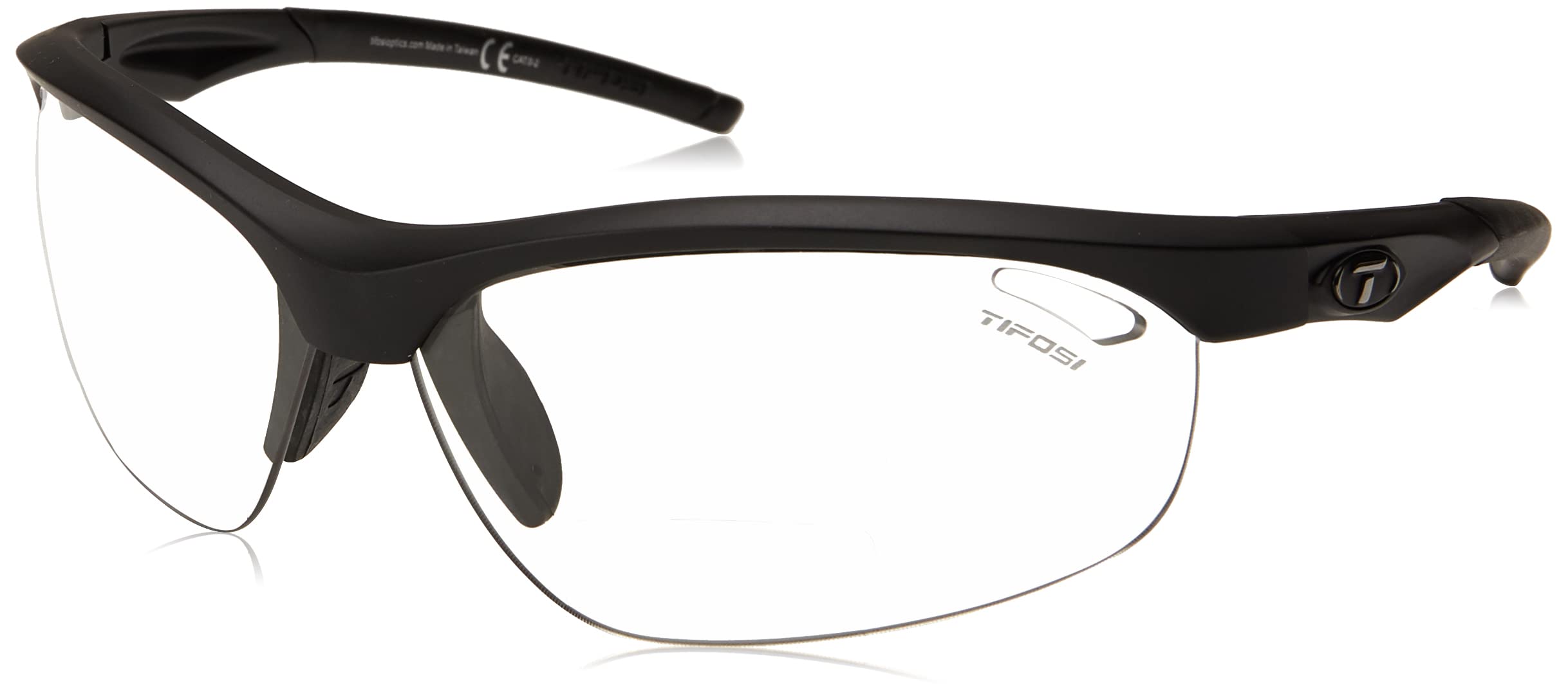 Tifosi Veloce Reader Sunglasses for Men & Women - Polarized Bifocal Reading Glasses for Cycling, Running, Driving & Outdoor Sports - UV Protection & Lightweight Frame