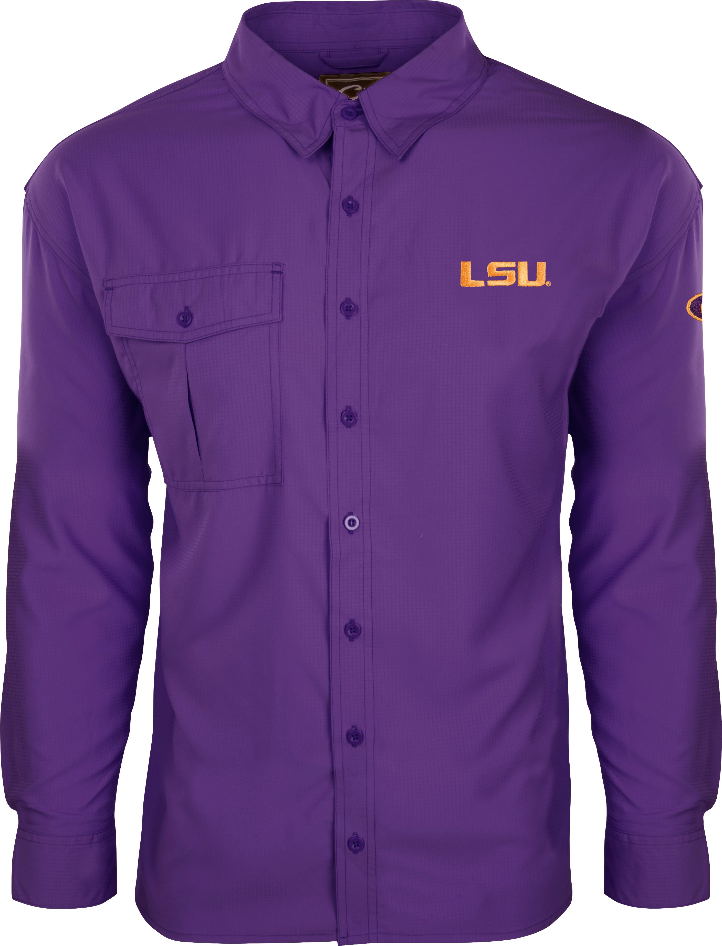 LSU Flyweight™ Long Sleeve Shirt - Lightweight Performance Tee for Men & Women - Perfect for Workouts, Running, and Outdoor Activities