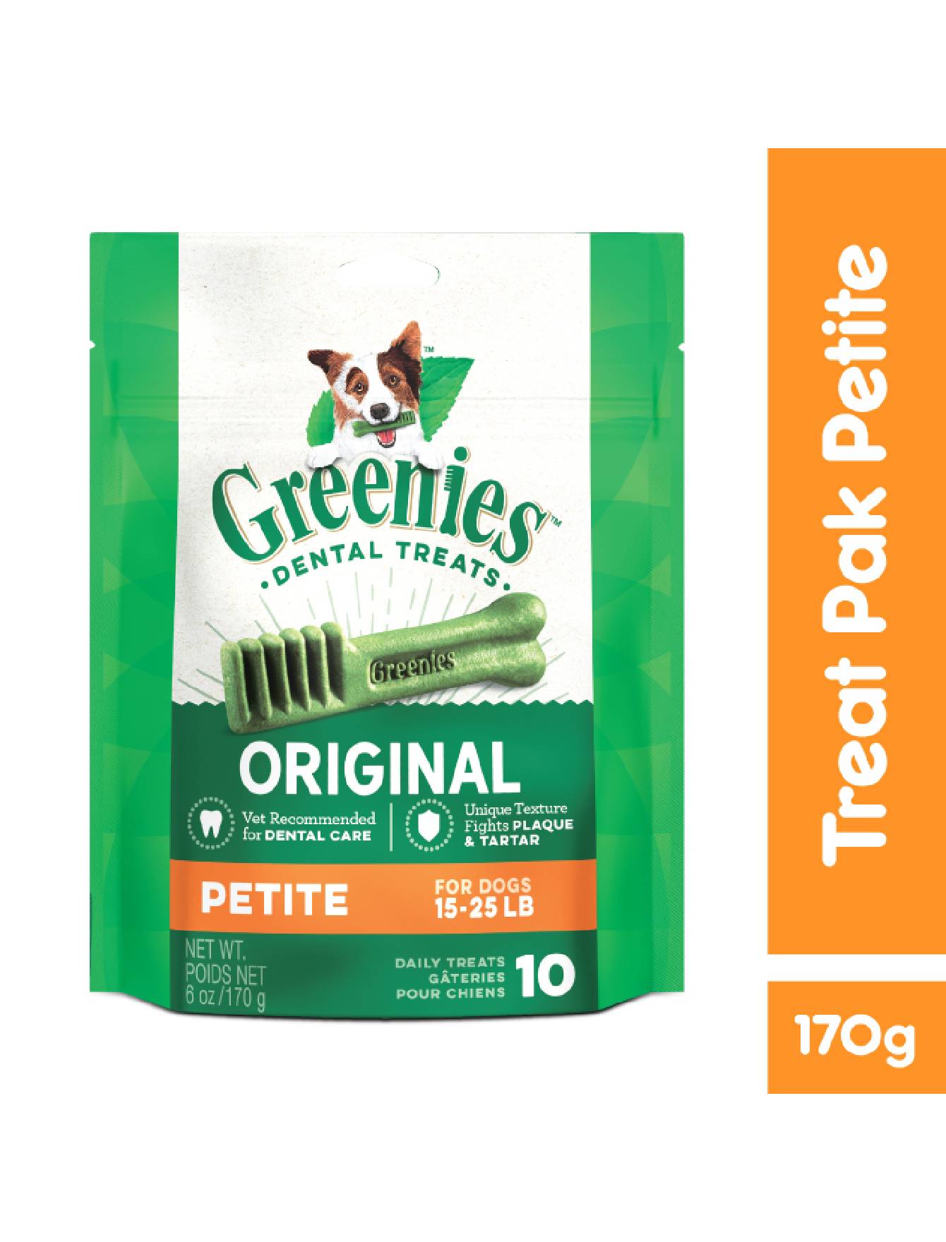 Greenies Petite Dental Dog Treats for Small Dogs - Tartar Control & Fresh Breath - 2 Size Options - Perfect for Daily Oral Care & Training Rewards