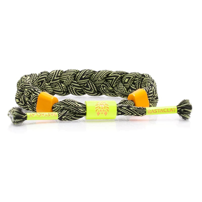 Rastaclat Lime Light Bracelet - Adjustable M/L Size - Stylish Wristband for Men & Women - Perfect for Fitness, Sports & Everyday Wear