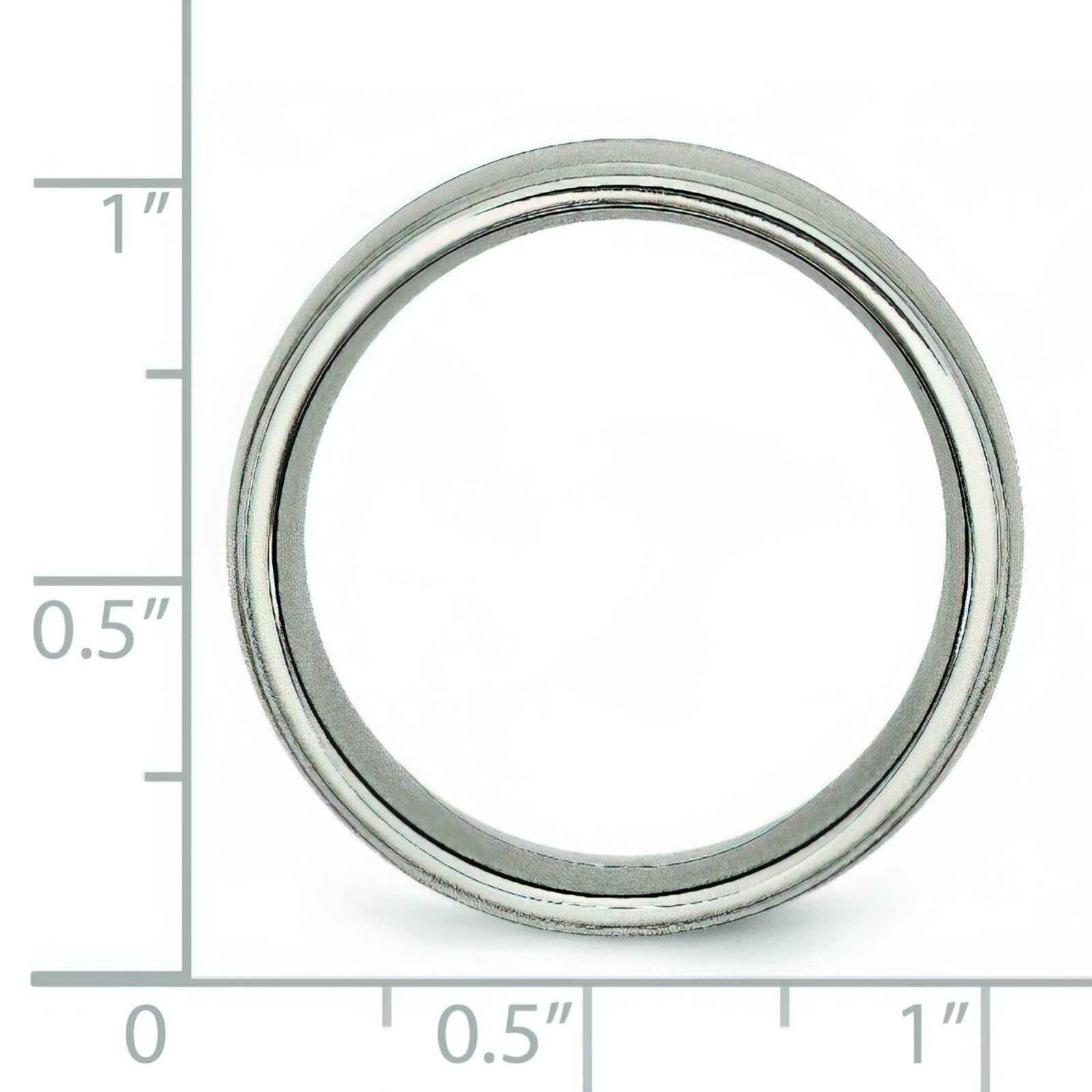 10mm Titanium Men's Wedding Band - Size 10 Comfort Fit Grooved Design - Perfect for Everyday Wear & Special Occasions
