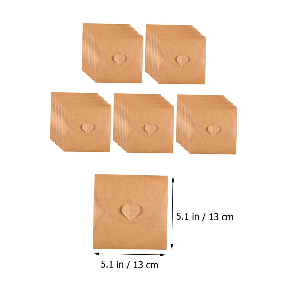 KICHOUSE 200 Pcs Eco-Friendly Kraft Paper CD/DVD Sleeves - Acid-Free Cardboard Storage Cases for Disc Protection | Perfect for Music Collections, Movie Archives & Blank Media Storage | Organize Your CD/DVD Library at Home or Office
