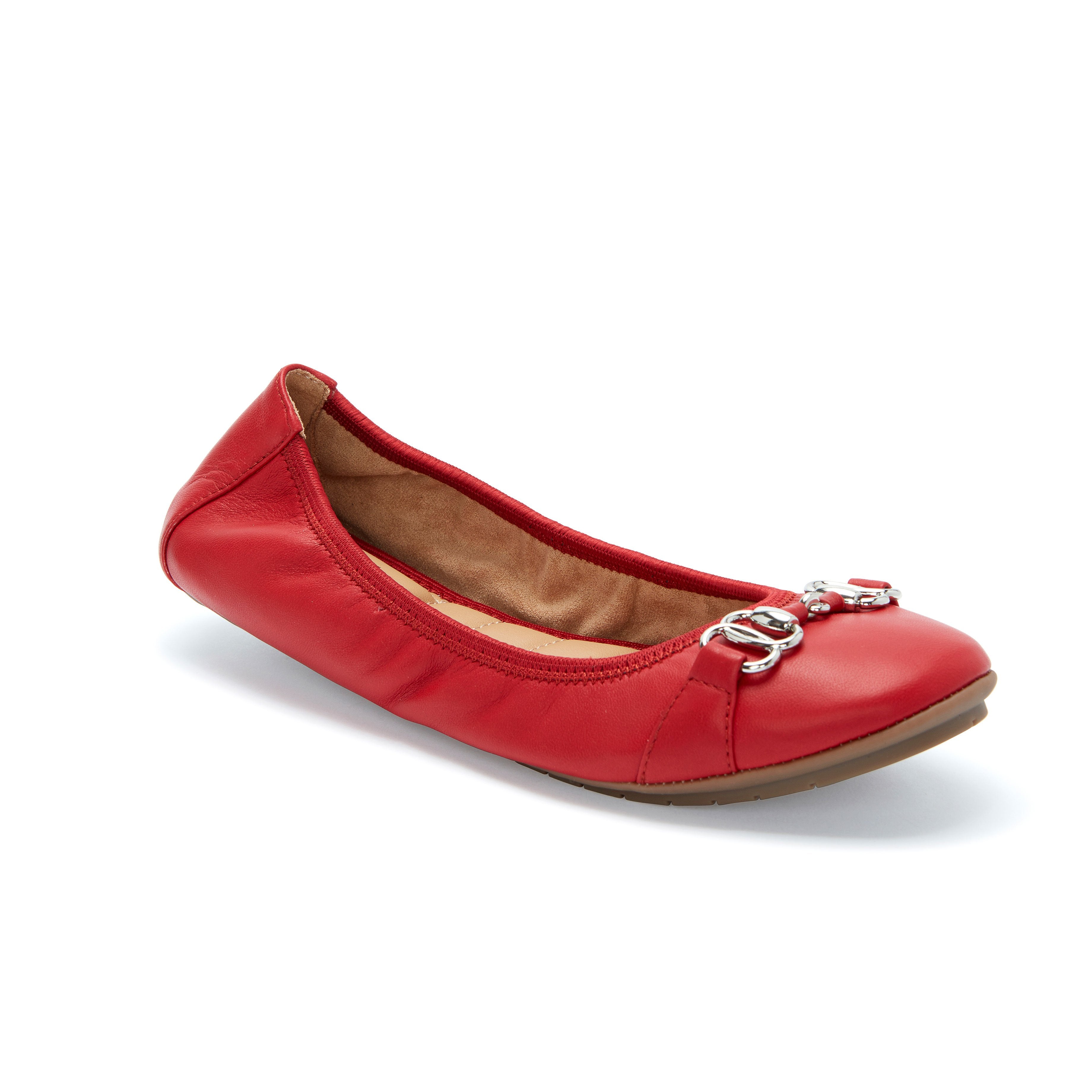 Olympia Women's Ballet Flats with Elegant Ornament - Comfortable & Stylish Shoes for Work, Casual Wear & Special Occasions