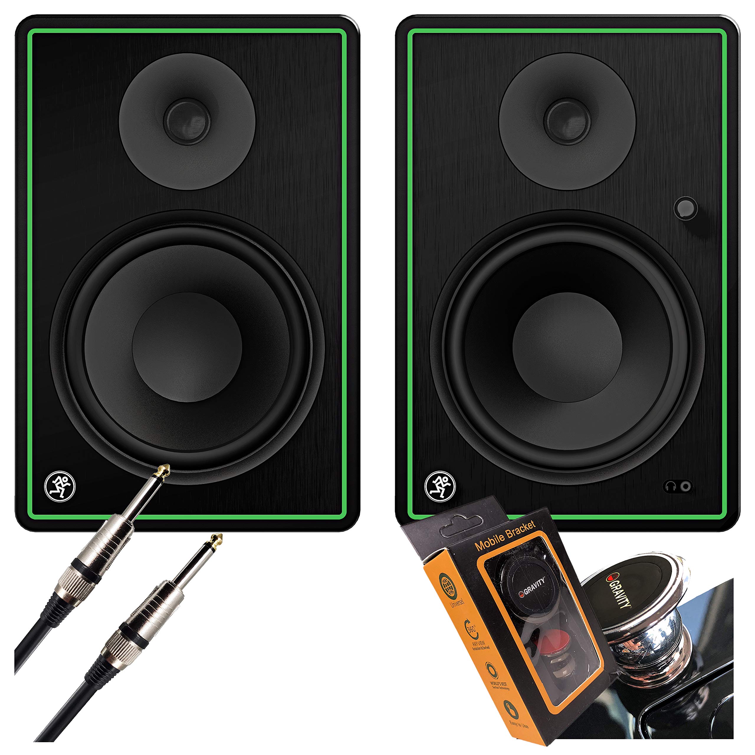 Mackie CR8-XBT 8 Inch Bluetooth Studio Monitors - Active Multimedia Speakers with 1/4