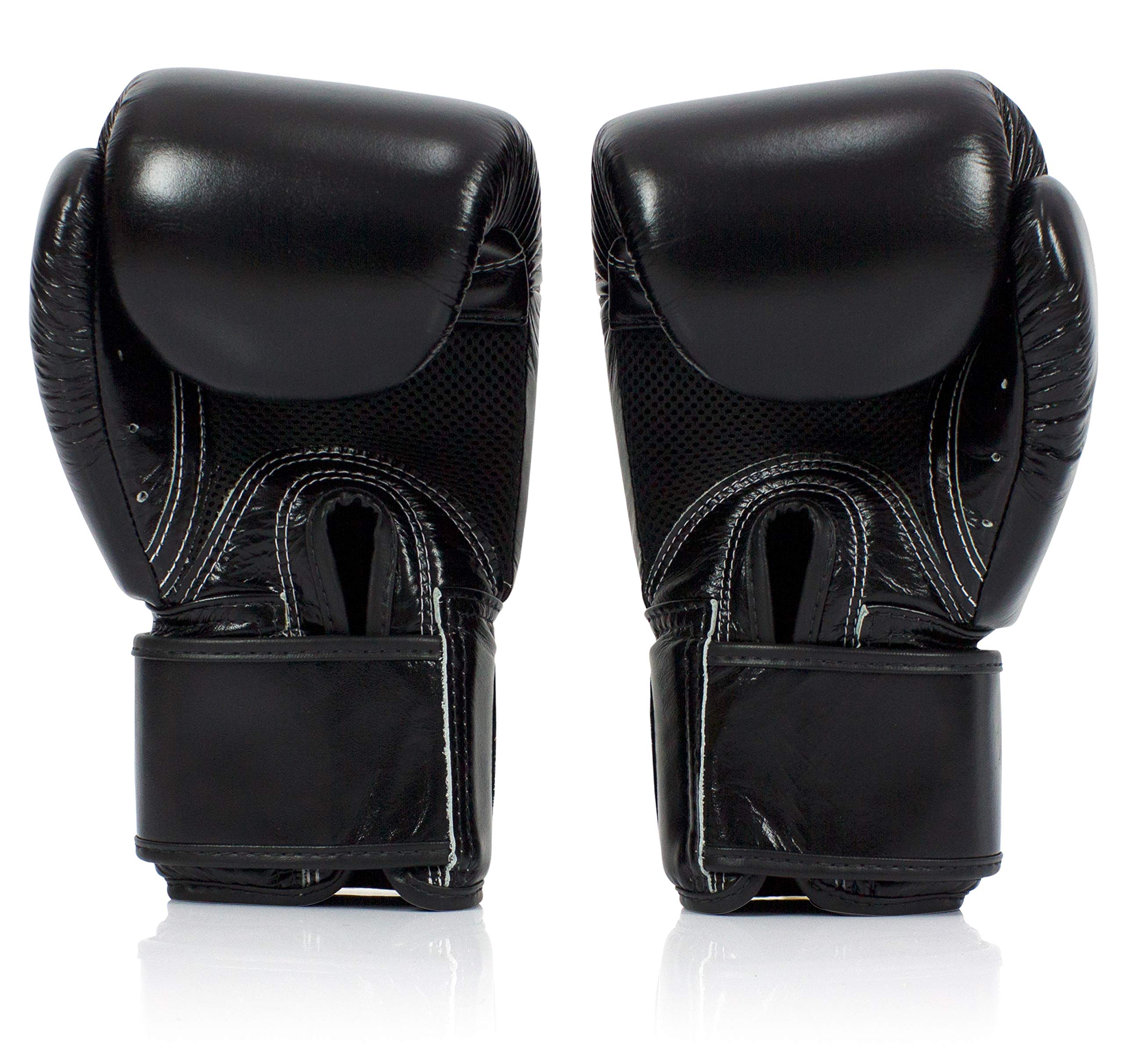 Fairtex BGV1BR Muay Thai Boxing Gloves - Breathable MMA Training Gloves for Men, Women & Kids | Premium Lightweight Shock-Absorbing Kickboxing Gloves for Gym, Workout & Sparring | Ideal for Muay Thai, MMA, Kickboxing & Fitness Training