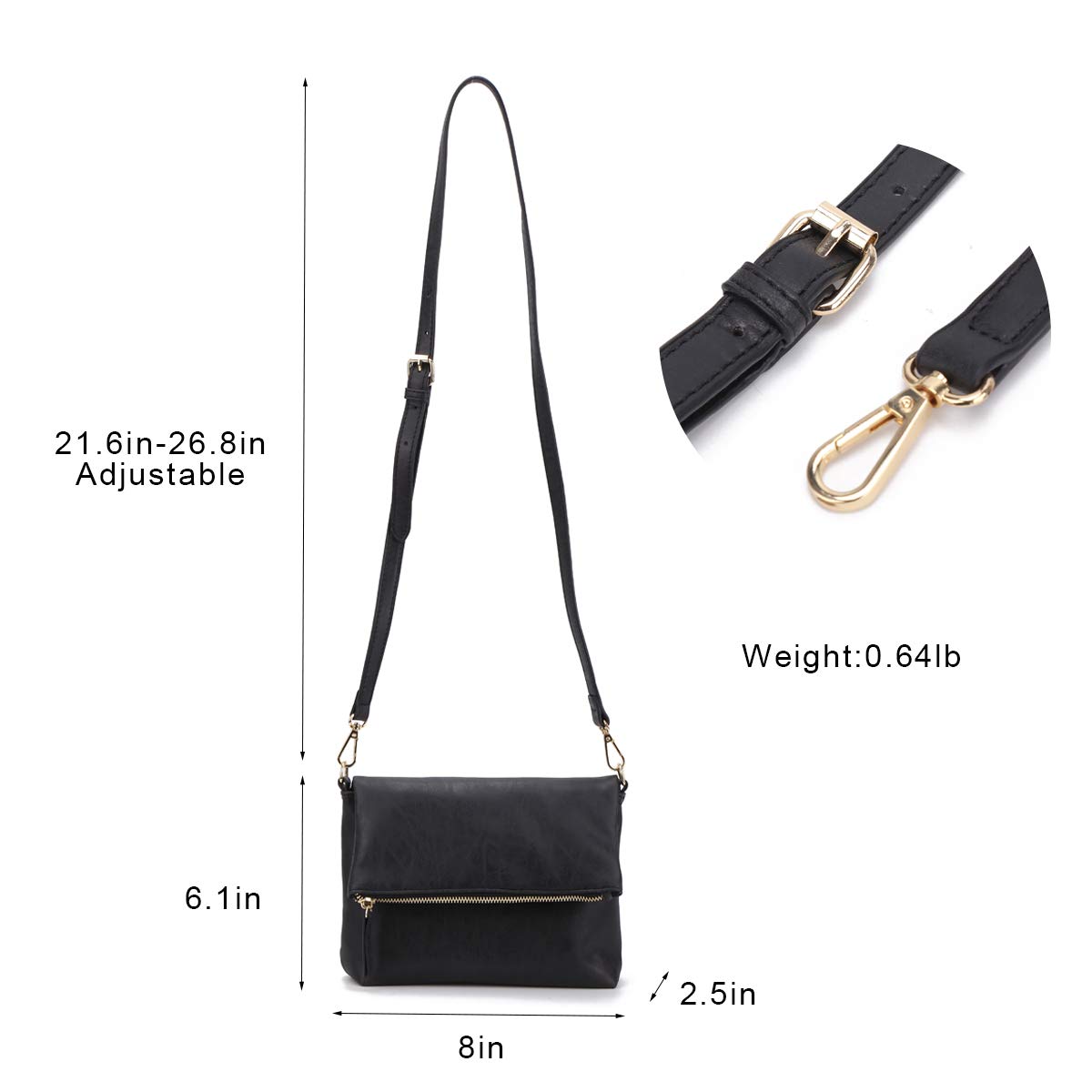 Gladdon Women's Crossbody Bag - Stylish Shoulder Purse for Everyday Use, Travel & Shopping | Trendy & Functional Handbag