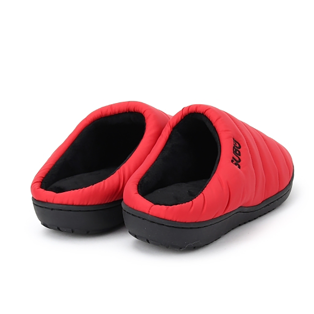 SUBUTokyo Cozy Winter Slippers for Women - Soft Plush Indoor/Outdoor House Shoes - Warm Red Fuzzy Slippers for Cold Weather, Home, Office & Travel