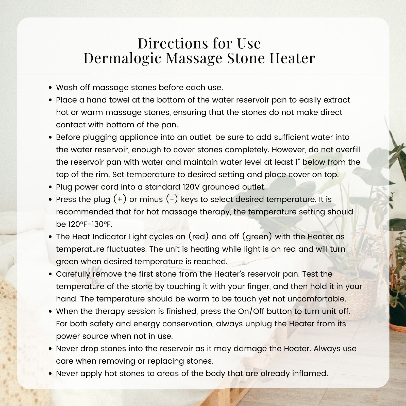 Dermalogic Digital Massage Stone Heater - 8 Quart Capacity for Hot Stone Therapy | Perfect for Spa, Massage Clinics & Home Relaxation