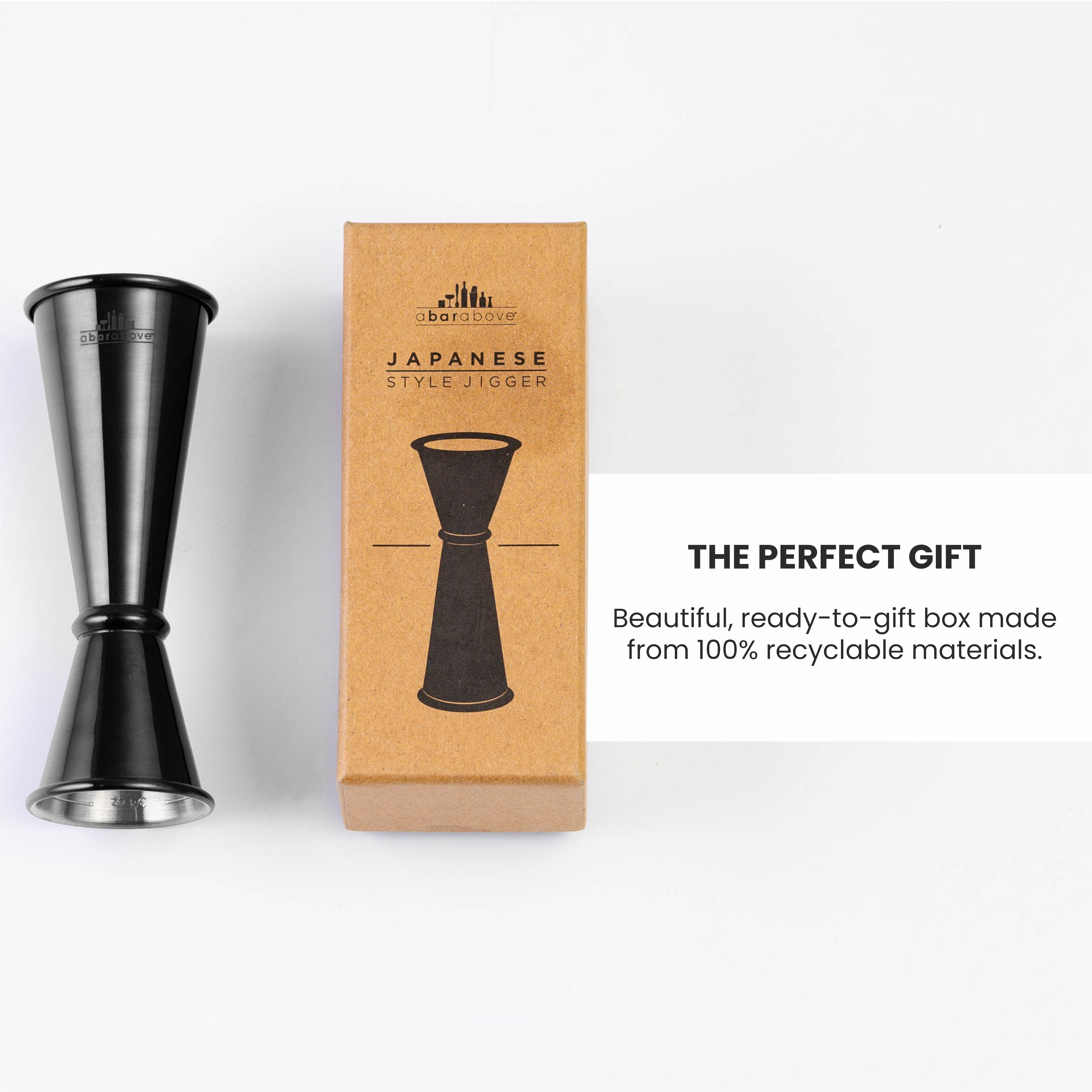 Vintage Japanese Copper Jigger - Premium Cocktail Measuring Tool for Bartenders & Home Mixologists | Perfect for Crafting Classic & Modern Cocktails