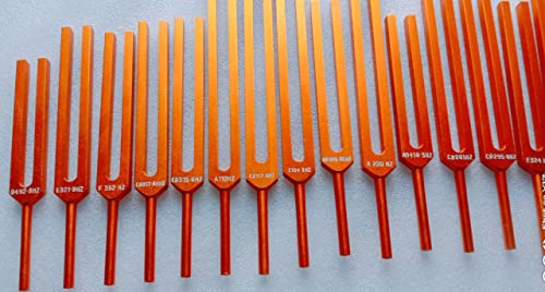 15-Piece Gold Human Organ Sound Healing Set with Pouch & Mallet - Meditation Chakra Balancing Tools for Yoga, Reiki & Energy Therapy