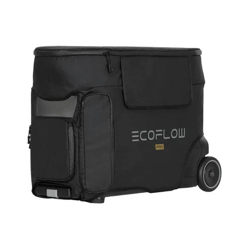 EcoFlow DELTA Pro Portable Power Station Carrying Bag - Durable & Waterproof Case for Outdoor Camping, RV Trips & Emergency Power Backup