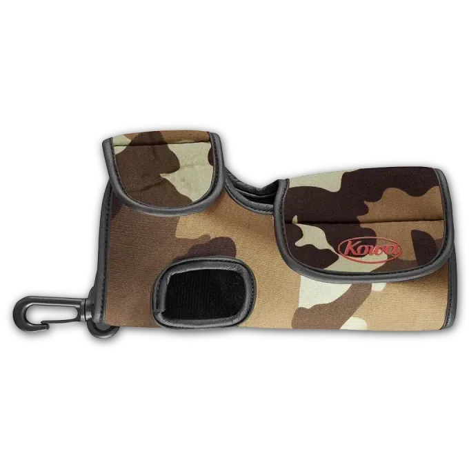 Kowa C 500C Stay-On Protective Case for TSN 500 Series Spotting Scopes - Camouflage Design for Hunting & Birdwatching