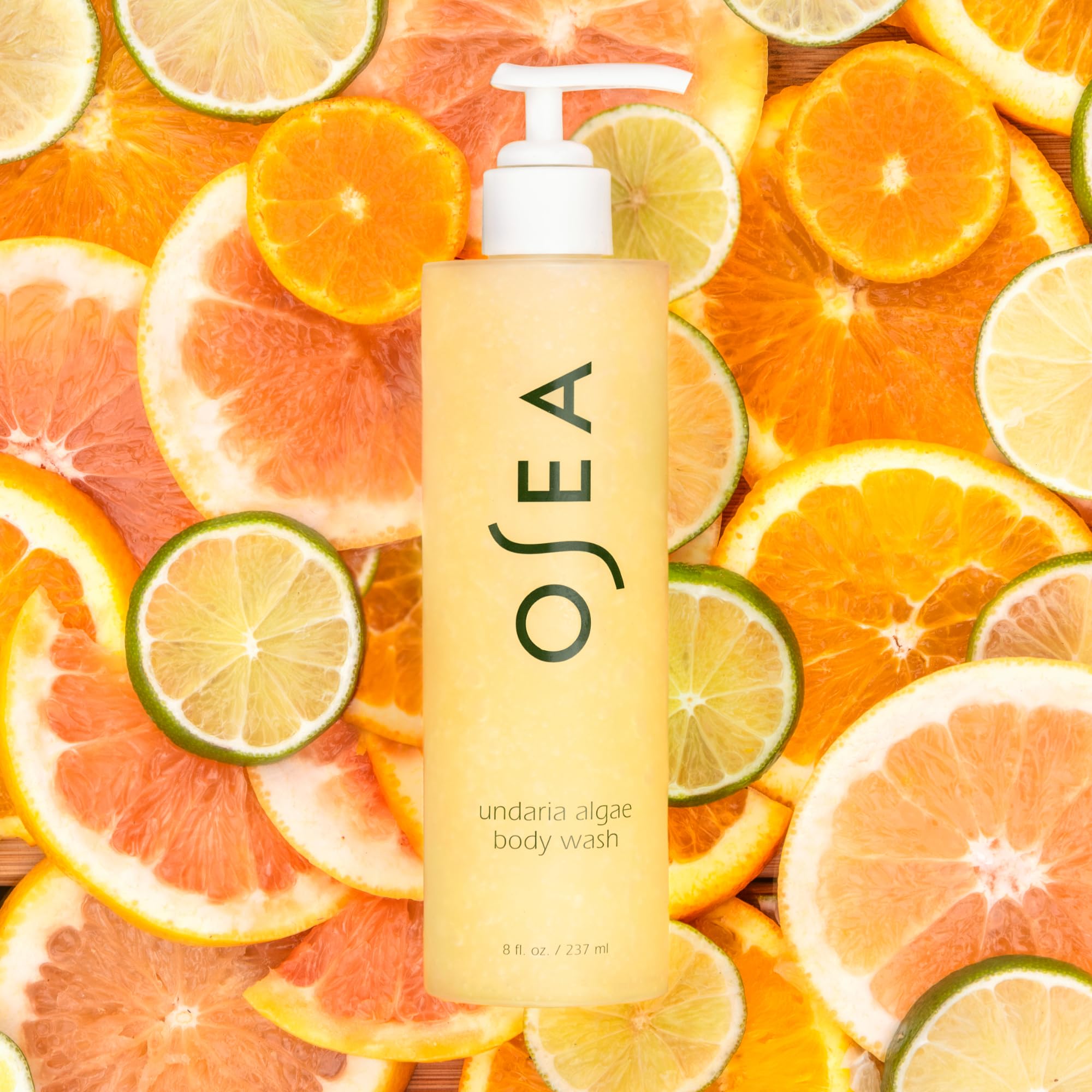 OSEA Undaria Algae™ Hydrating & Moisturizing Body Wash - 8 fl oz | Vegan, Sulfate-Free & Cruelty-Free Cleanser for Dry Skin | Perfect for Shower & Bath Relaxation