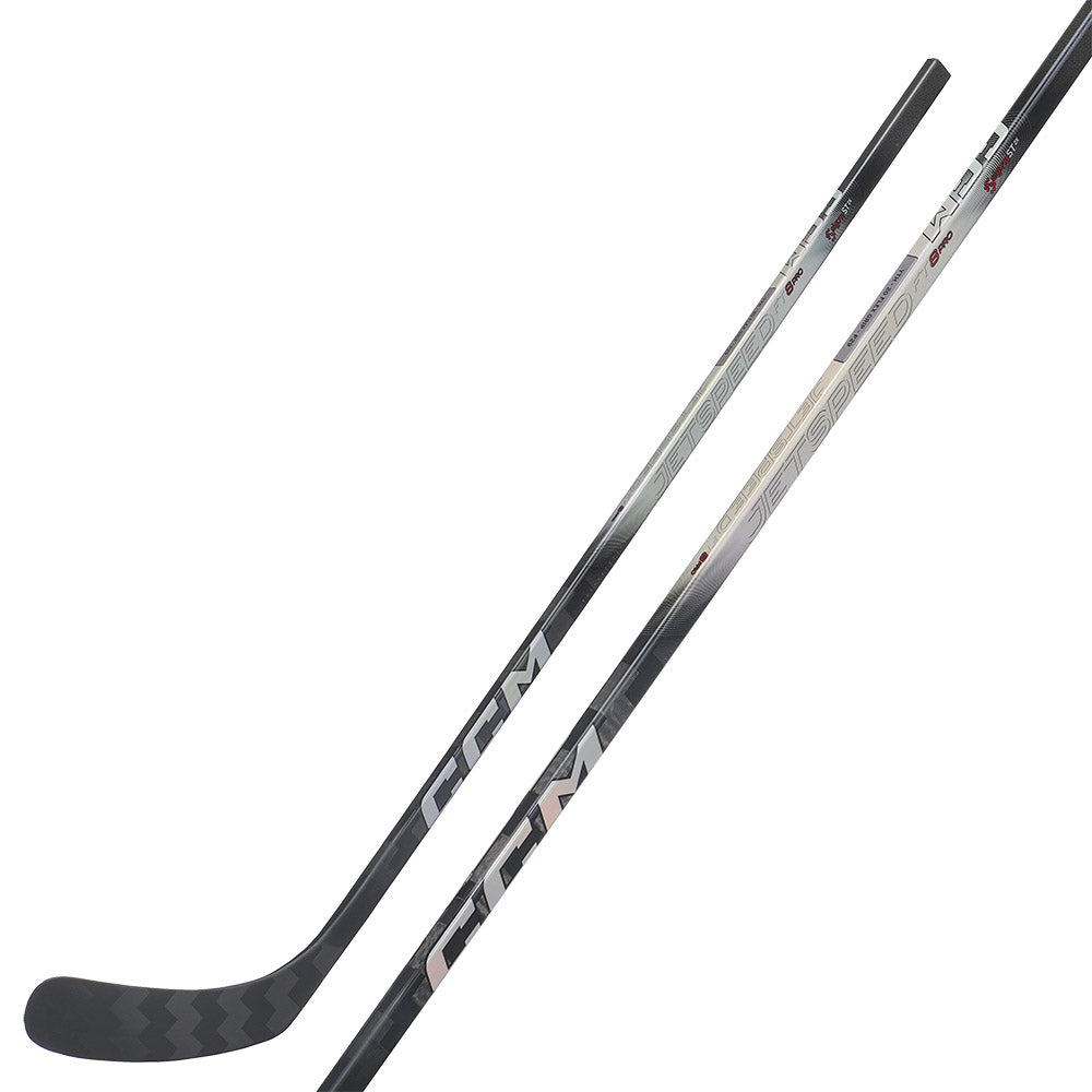 CCM Jetspeed FT8 Pro Youth Ice Hockey Stick - Lightweight Composite Hockey Stick for Kids & Teens - Perfect for Practice, Games & Training
