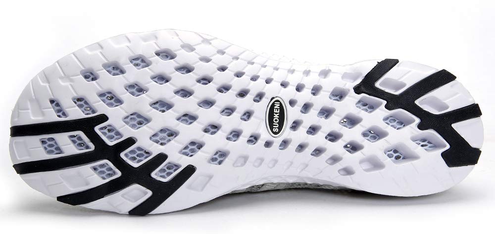 SUOKENI Women's Quick-Dry Slip-On Water Shoes - Lightweight Aqua Socks for Beach, Pool, Surfing & Water Sports | Perfect for Swimming, Kayaking, and Outdoor Activities