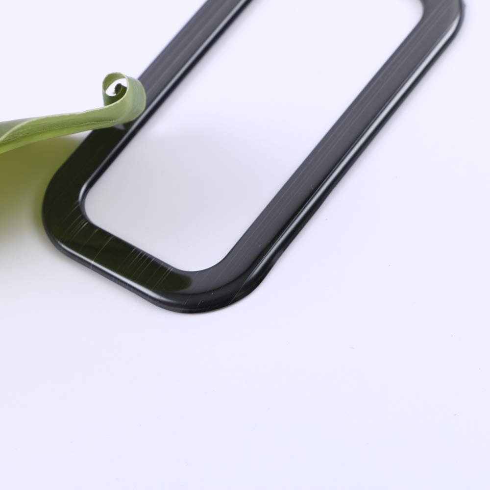 Stainless Steel Black Titanium Roof Skylight Handle Cover Trim for Cadillac CT4 2020+ - Premium Car Interior Accessories | Perfect for Sun Protection & Interior Upgrade