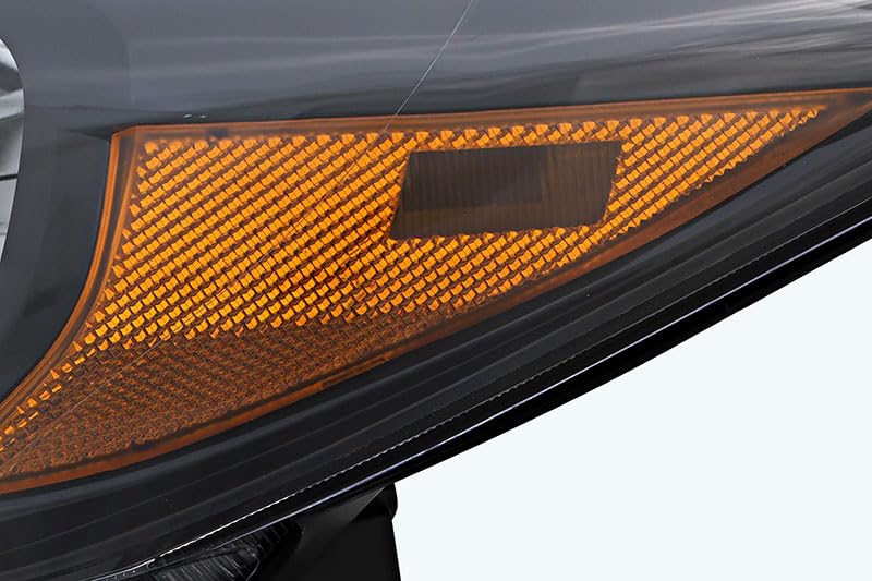 Honda HRV Headlights Replacement Set - Compatible with 2016 2017 2018 Models - Halogen Driver & Passenger Side Lamps - Perfect for Night Driving & Foggy Conditions