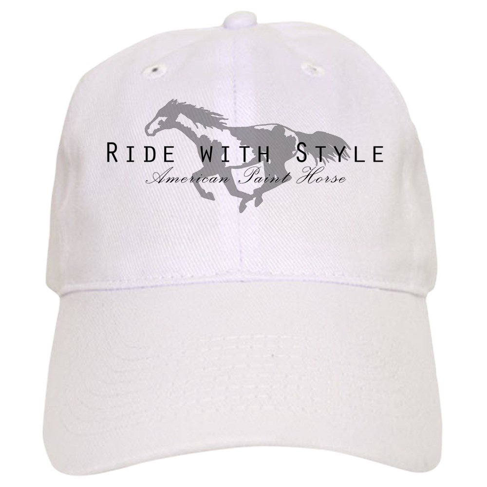 Paint Horse Baseball Cap - Adjustable for Riding & Outdoor