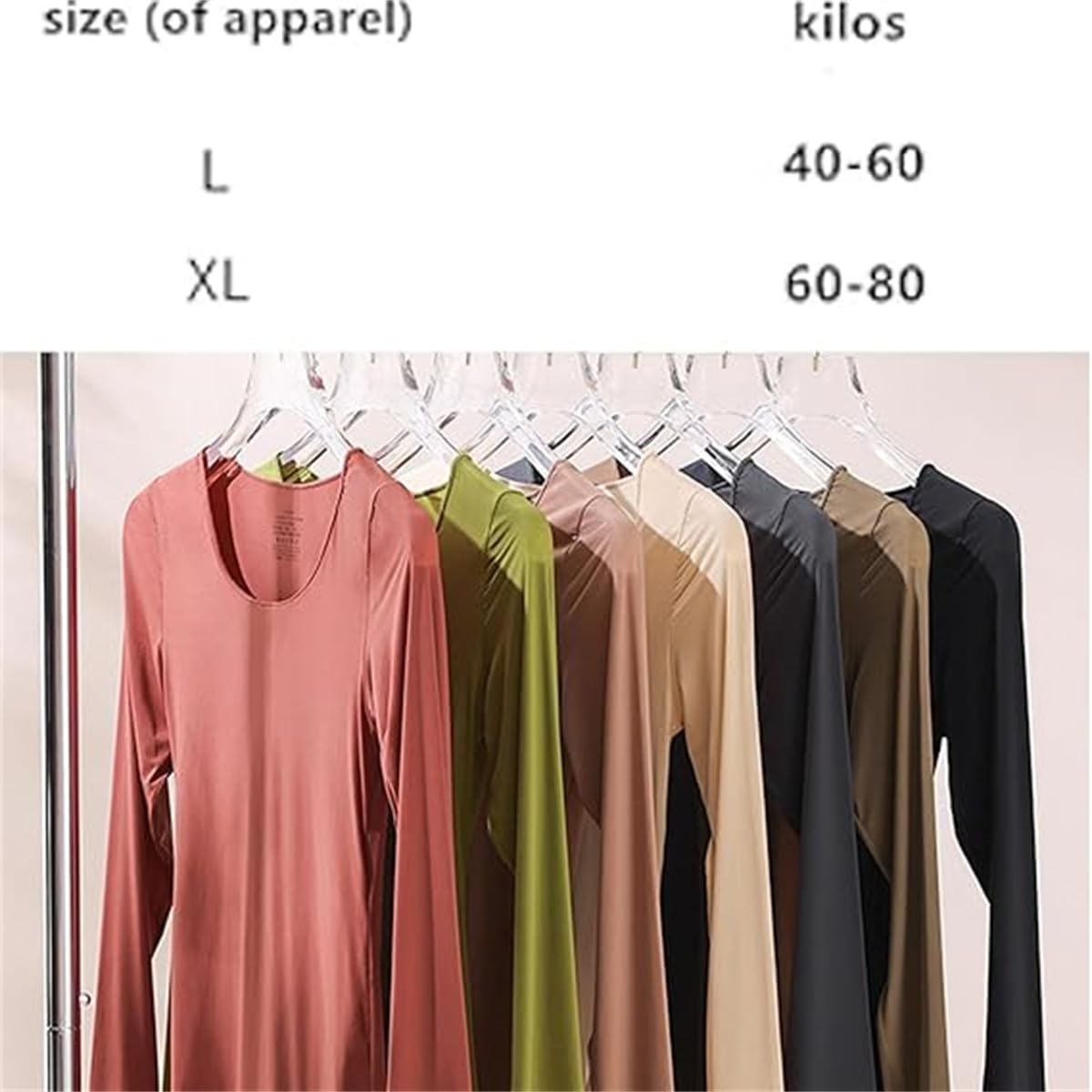 Women's Ultra Thin Seamless Thermal Underwear Set - Elastic Warm Base Layer Top & Pants - Ultra Soft Winter Pajamas for Women - Perfect for Cold Weather, Layering & Indoor Comfort